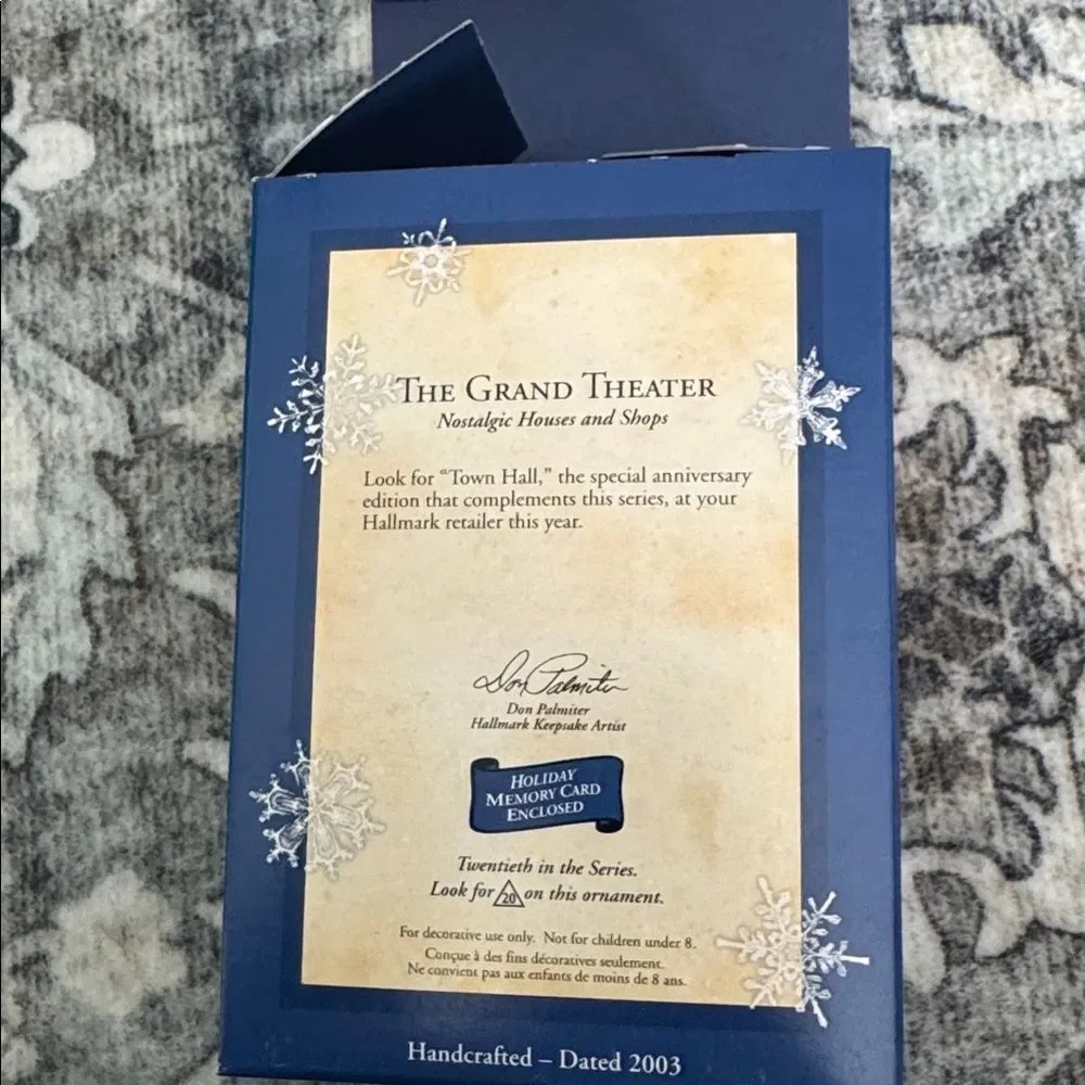Hallmark 2003 Grand Theater